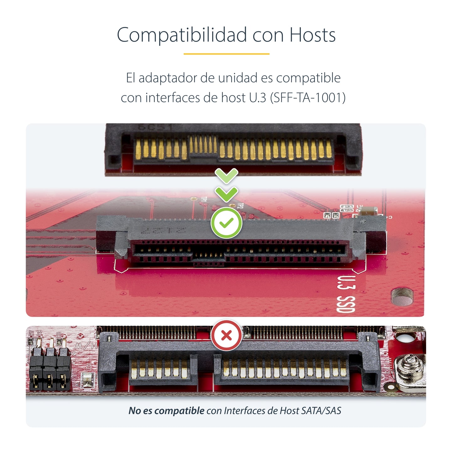 StarTech.com 1M25-U3-M2-ADAPTER tarjeta o adaptador de interfaz Interno