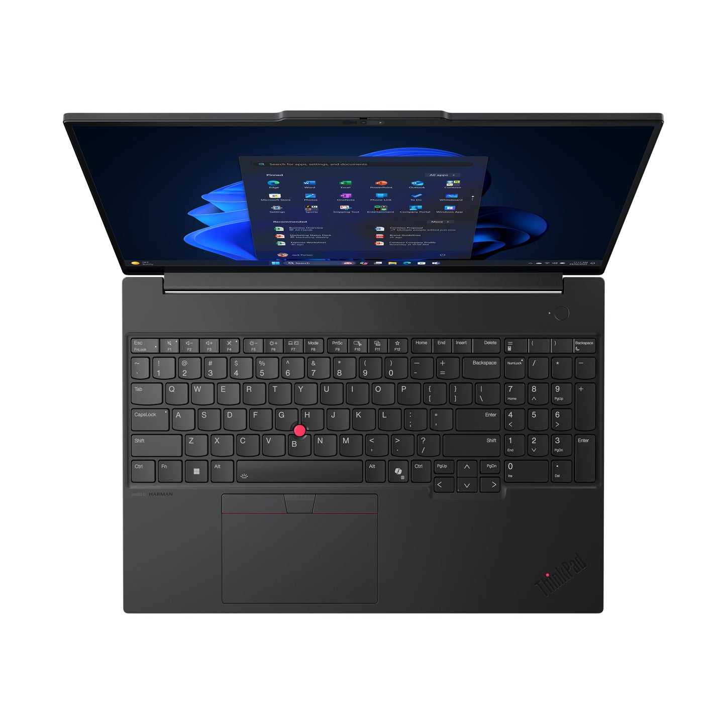 Lenovo ThinkPad E16 Gen 3 (Intel) Intel Core Ultra 7 255H Computadora portátil 40.6 cm (16") WUXGA 32 GB DDR5-SDRAM 512 GB SSD Wi-Fi 6E (802.11ax) Windows 11 Pro Español Negro