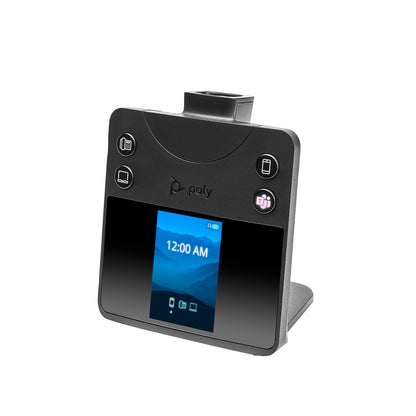 HP Poly Savi 8445 Office Microsoft Auriculares Inalámbrico Gancho de oreja Business/Everyday USB Type-C / USB Type-A Bluetooth Base de carga Negro