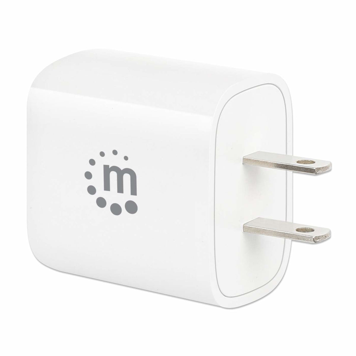 Manhattan 406291 adaptador e inversor de corriente Interior 20 W Blanco