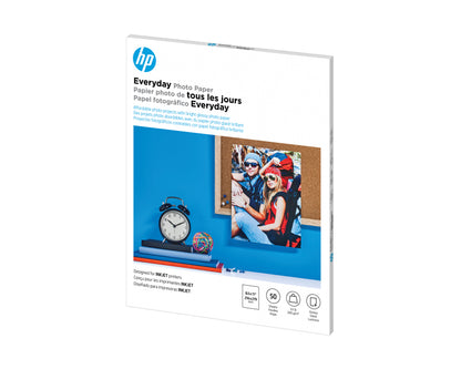 Papel HP Everyday Semi Gloss Photo Paper a 50HJS
