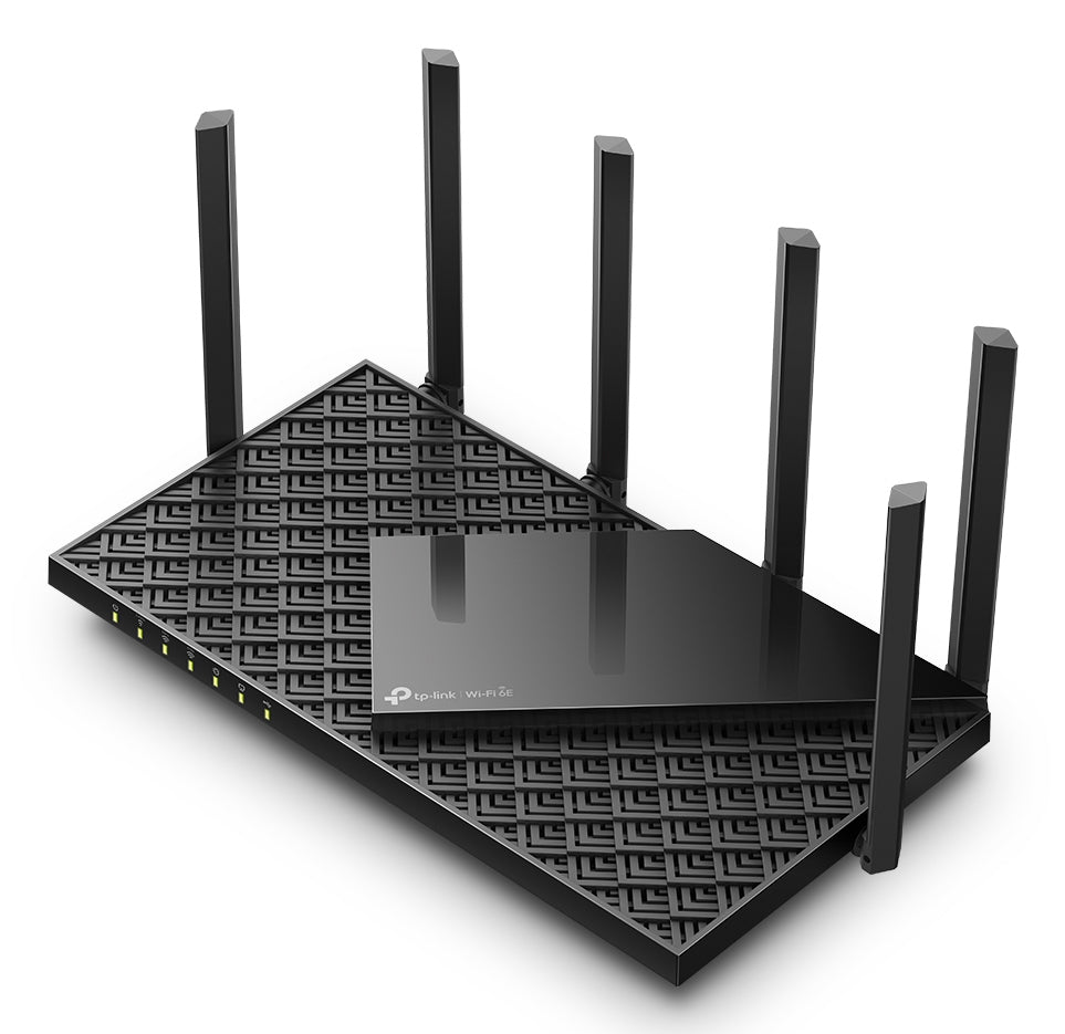 TP-Link Archer AX5400 router inalámbrico Gigabit Ethernet Triple banda (2.4 GHz / 5 GHz / 6 GHz) Negro