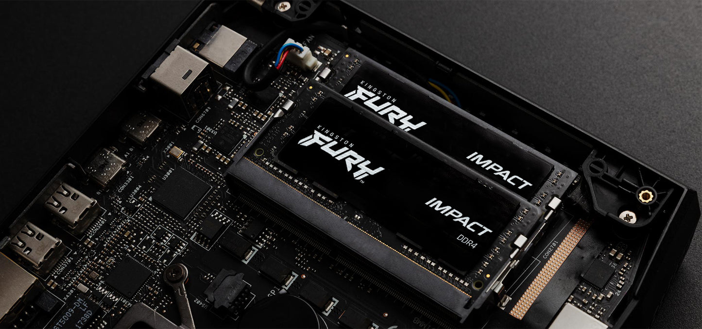 Kingston Technology FURY Impact módulo de memoria 32 GB 1 x 32 GB DDR4 3200 MT/s 260-pin SO-DIMM