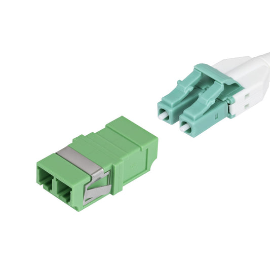StarTech.com DUPLEXLCAPCNOF adaptador de fibra óptica LC/APC 10 pieza(s) Verde
