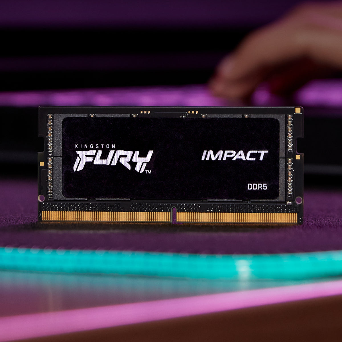 Kingston Technology FURY Impact módulo de memoria 8 GB 1 x 8 GB DDR5 4800 MT/s 262-pin SO-DIMM