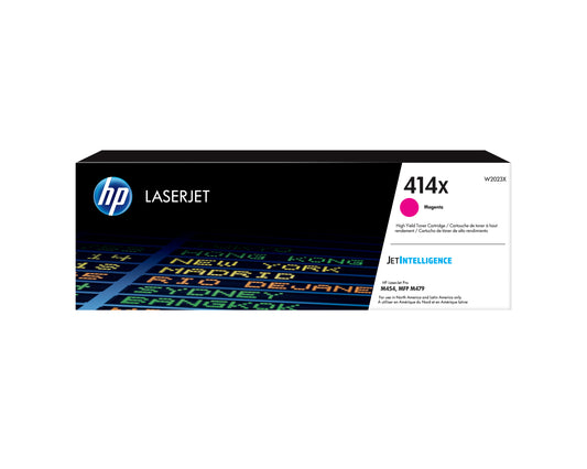 Toner HP LaserJet 414X Magenta Alto Rendimiento