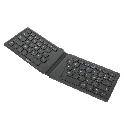 Teclado Targus Inalámbrico Plegable Ergonómico USB Color Negro