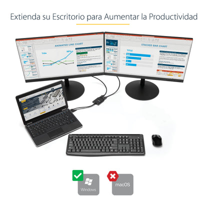 StarTech.com MSTDP122DP divisor de vídeo