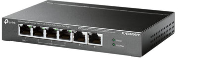 TP-Link TL-SG1006PP dispositivo de redes No administrado Gigabit Ethernet (10/100/1000) Energía sobre Ethernet (PoE) Gris