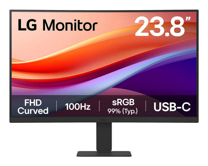 LG 24U421A-B monitor de computadora 60.5 cm (23.8") 1920 x 1080 Pixeles Full HD LED Negro