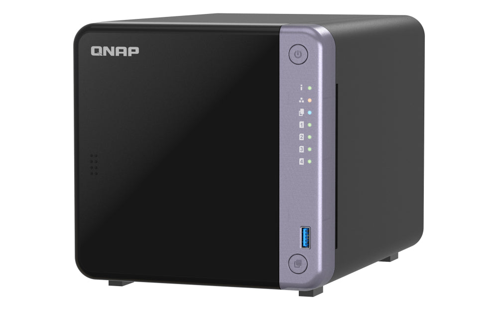 QNAP TS-432X-4G-US servidor NAS o de almacenamiento Tower Alpine Alpine AL-524 4 GB DDR4 QNAP QTS Negro