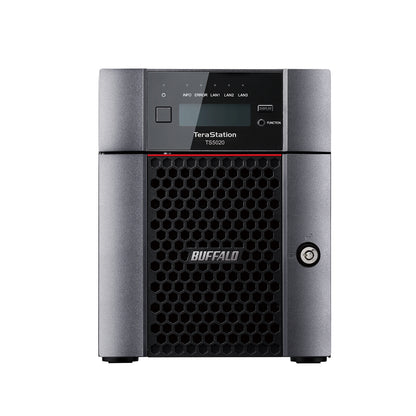 Buffalo TeraStation TS5420DN1604 servidor NAS o de almacenamiento Escritorio Annapurna Labs AL524 8 GB DDR4 16 TB Unidad de disco duro Negro