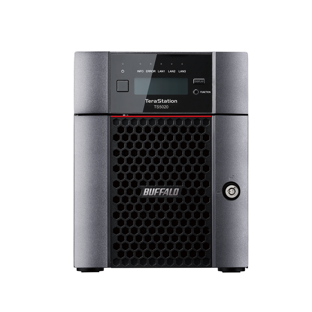 Buffalo TeraStation TS5420DN3204 servidor NAS o de almacenamiento Escritorio Annapurna Labs AL524 8 GB DDR4 32 TB Unidad de disco duro Negro