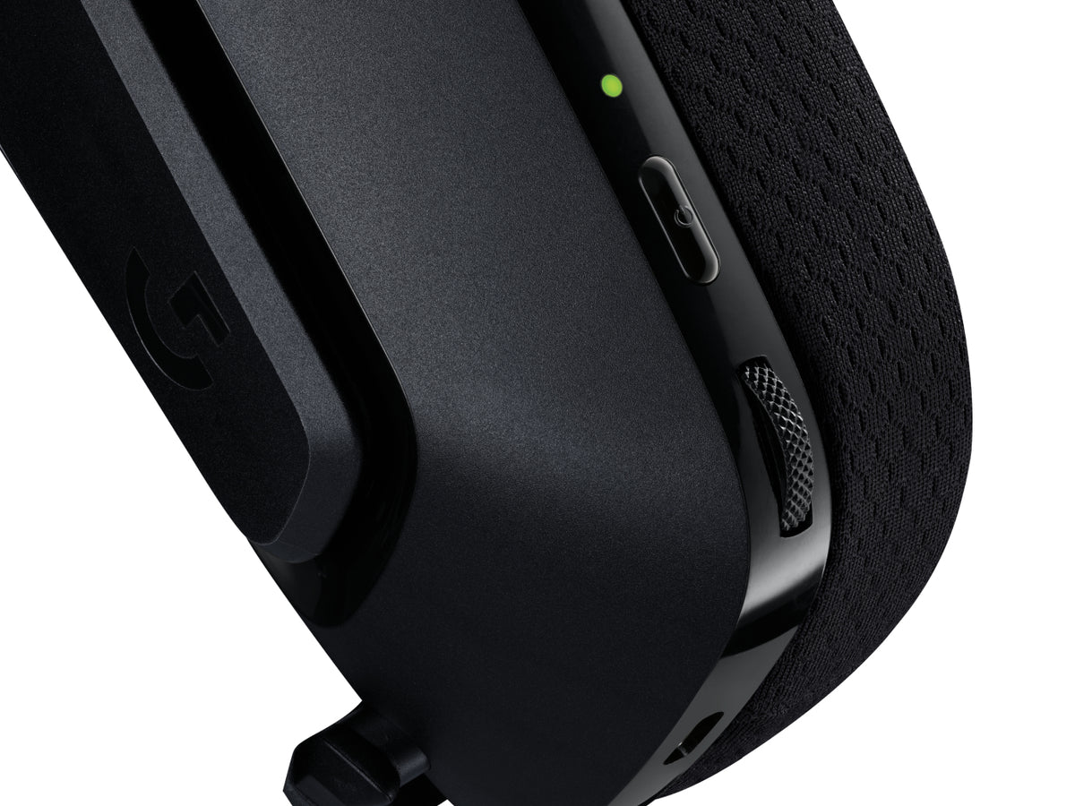 Audífonos Logitech Gaming G535 Lightspeed Inalámbricos Micrófono Color Negro