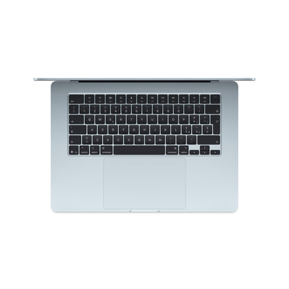 Apple MacBook Air Apple M M5 Computadora portátil 38.9 cm (15.3") 16 GB 512 GB SSD Wi-Fi 7 (802.11be) macOS Tahoe Azul