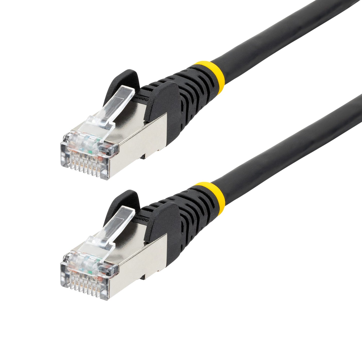 StarTech.com NLBK-50F-CAT6A-PATCH cable de red Negro 15.2 m S/FTP (S-STP)