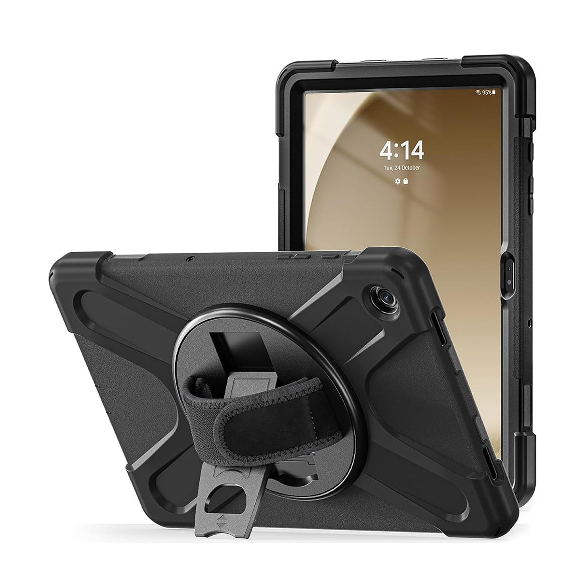 BRobotix 6006580 estuche para tablets 27.9 cm (11") Funda Negro