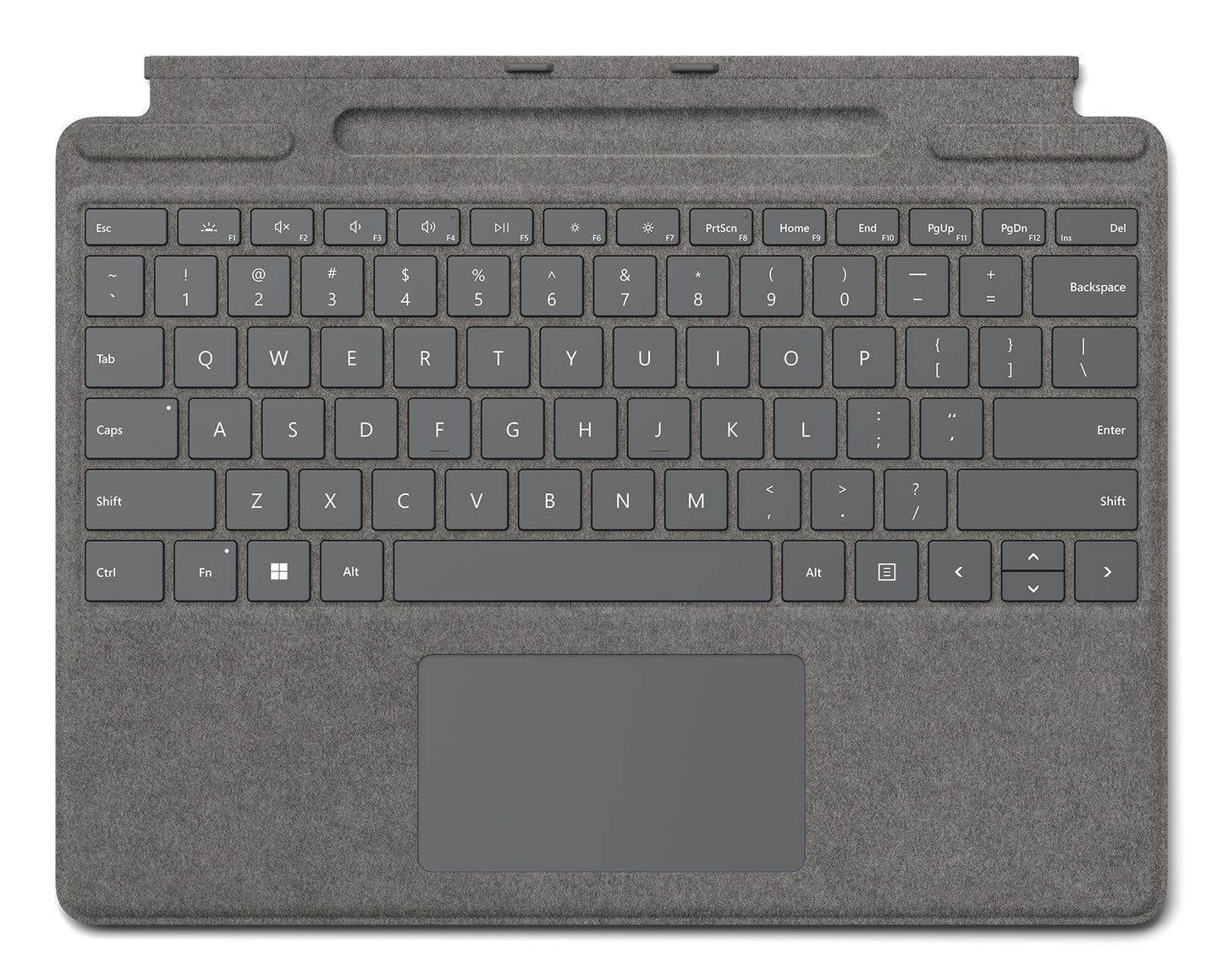 Microsoft Surface Pro Signature Keyboard Microsoft Cover port Platino