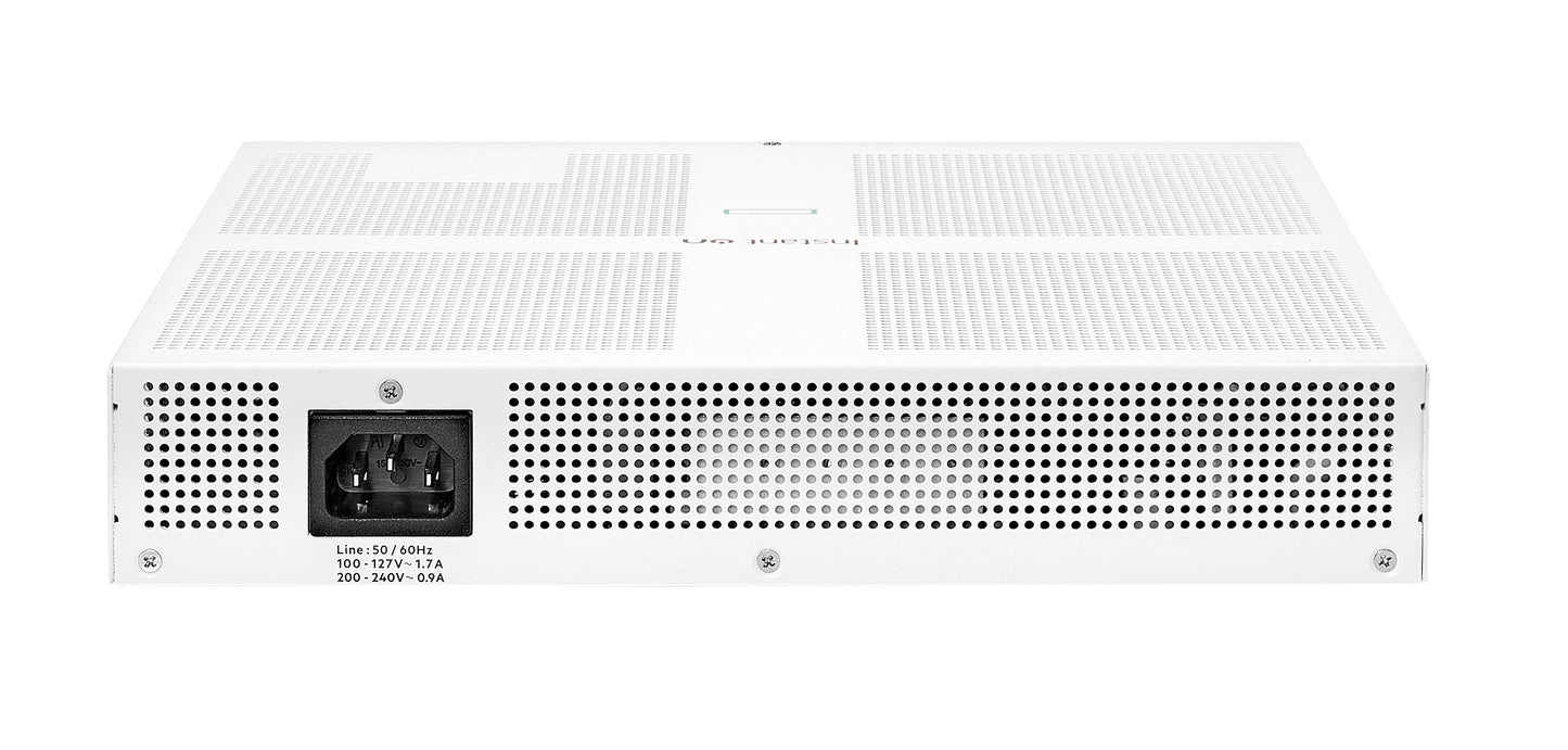 HPE Aruba Networking Networking Instant On Switch 8p Gigabit CL4 PoE 2p SFP 124W 1930