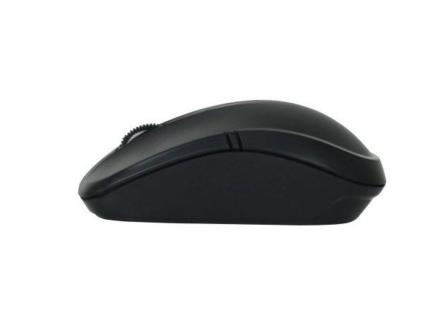 Mouse Inalámbrico Perfect Choice Essential Ajustable 800-1200-1600dpi Color Negro