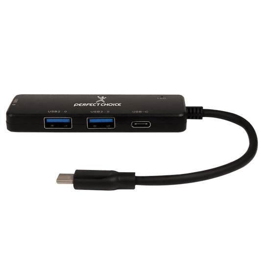 Perfect Choice PC-171652 base para laptop o replicador de puertos Alámbrico USB 3.2 Gen 1 (3.1 Gen 1) Type-C Negro