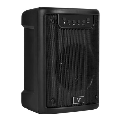 Mini Bafle Vorago KSP-205 Negro 4" 10Watts RMS Recargable TWS Bluetooth 4Horas RS Carga USB Tipo C
