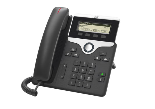 Cisco 7811 teléfono IP Negro, Plata 1 líneas LED