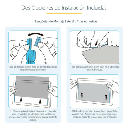 StarTech.com 2869-PRIVACY-SCREEN filtro para monitor 71.1 cm (28") Filtro de privacidad para pantallas sin marco