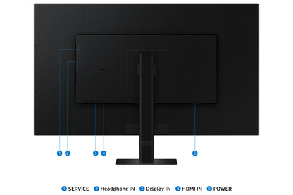 Monitor Samsung ViewFinity S7 32" 4K 3840x2160 Plano IPS 5ms 60Hz Negro