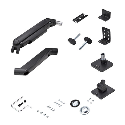 StarTech.com H1M1AG1-MONITOR-ARM soporte para pantalla plana 124.5 cm (49") Negro