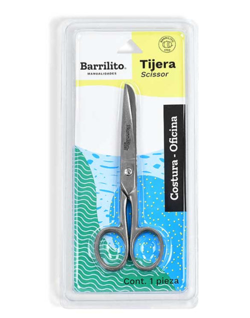 Tijera Barrilito Costura/Oficina 15.24 cm (6") Blister