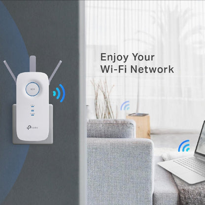 TP-Link AC1750 Wi-Fi Repetidor de red Blanco 10, 100, 1000 Mbit/s