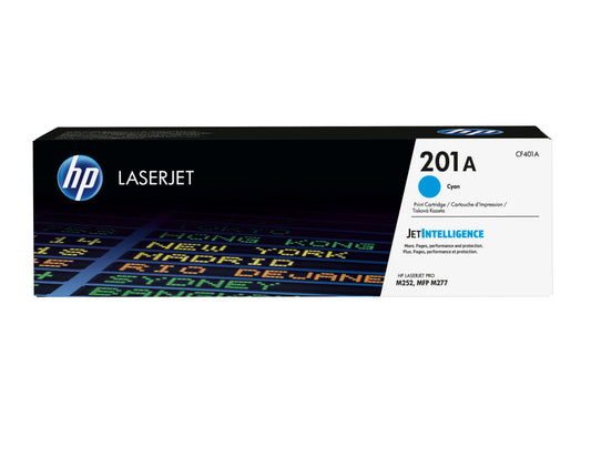 Toner HP LaserJet 201A Cian