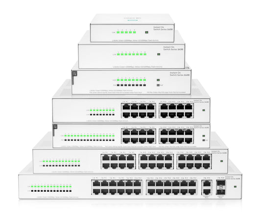 HPE Aruba Networking Networking Instant On Switch 8p Gigabit 1430
