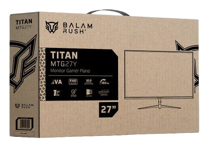 Monitor Gamer Balam Rush Plano 27 VA / Titan MTG27Y Legend Negro