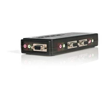 StarTech.com SV411KUSB interruptor KVM Negro
