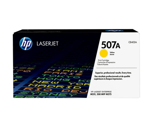 TONER HP 507A AMARILLO