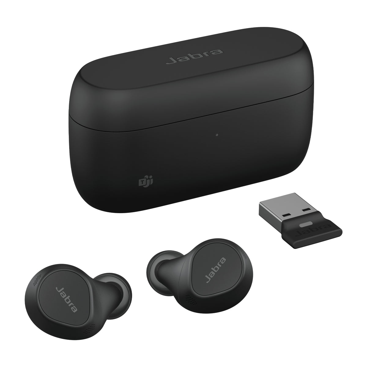 Jabra Evolve2 Buds Auriculares Inalámbrico Intra auditivo Oficina/Centro de llamadas USB Type-C / USB Type-A Bluetooth Negro