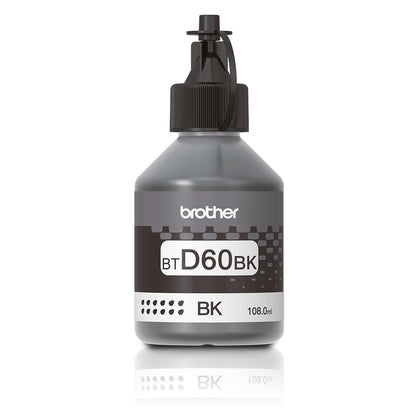 Brother BTD60BK cartucho de tinta Original Extra (Súper) alto rendimiento Negro