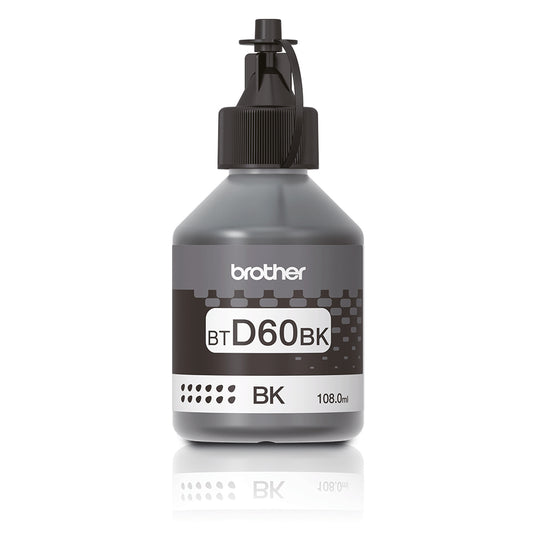 Tinta Brother BTD60BK Rendimiento 6500 Páginas DCPT310/DCPT510W Color Negro
