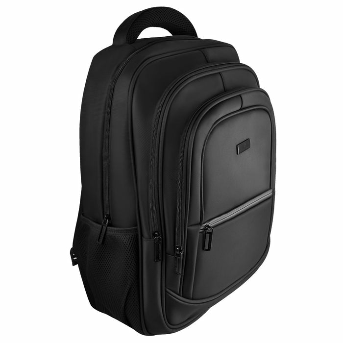 Mochila Perfect Choice Essentials para Laptop de 15.6" a 17" con 4 Compartimentos Color Negro