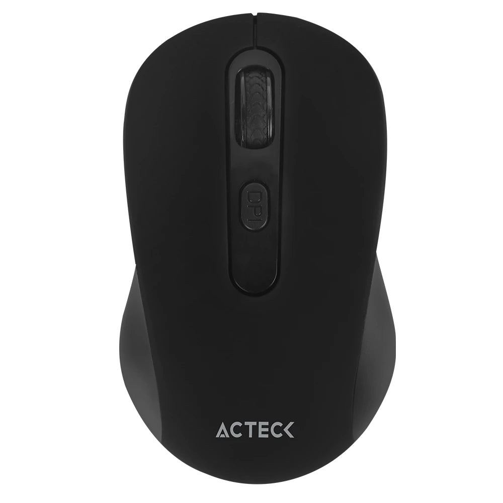 Acteck JOY MI215 ratón Universal Ambidiestro RF inalámbrico Óptico 1600 DPI