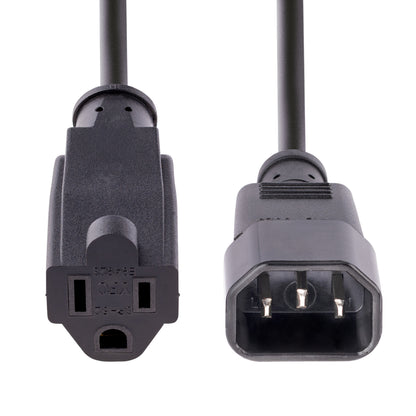 StarTech.com PAC10010PK cable de alimentación Negro Acoplador C14