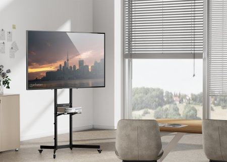 Manhattan 462716 soporte para TV 177.8 cm (70") Negro