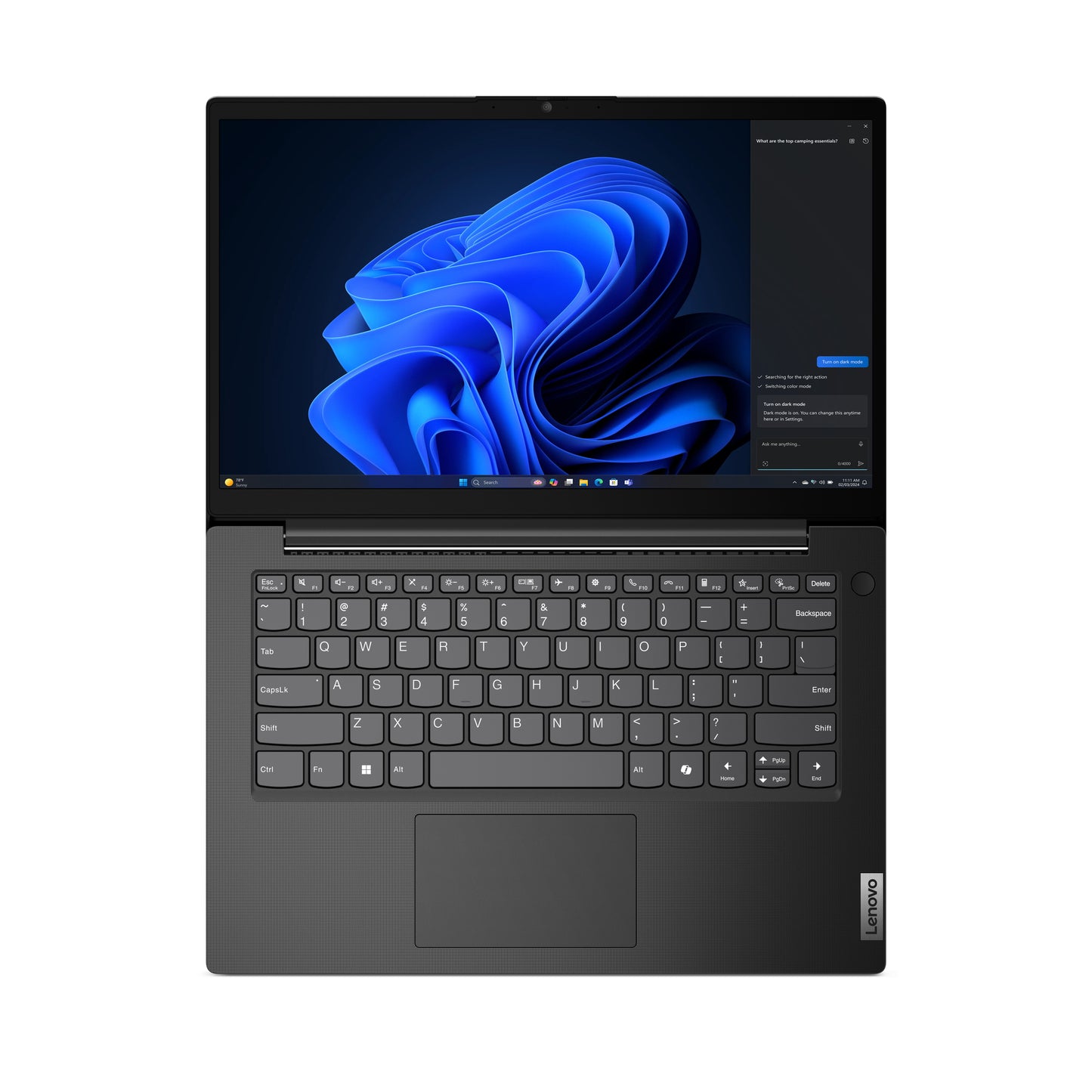 Lenovo V14 G5 IRL Intel® Core™ i3 i3-1315U Computadora portátil 35.6 cm (14") Full HD 8 GB DDR5-SDRAM 512 GB SSD Wi-Fi 6 (802.11ax) Windows 11 Home Negro Español