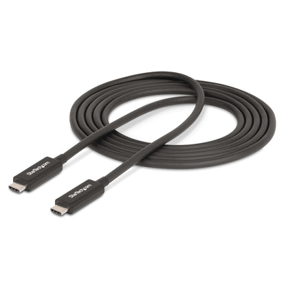 StarTech.com A40G2MB-TB4-CABLE cable Thunderbolt 2 m 40 Gbit/s Negro