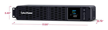 CyberPower CP2000PFCRM2U sistema de alimentación ininterrumpida (UPS) Línea interactiva 2 kVA 1200 W 8 salidas AC