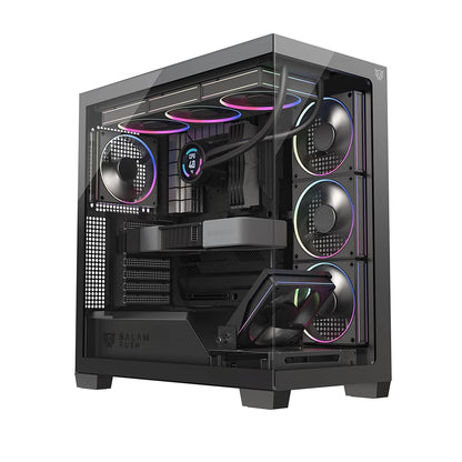 Gabinete Gamer Balam Rush Media Torre Tank Polar 7900 / Legend Negro