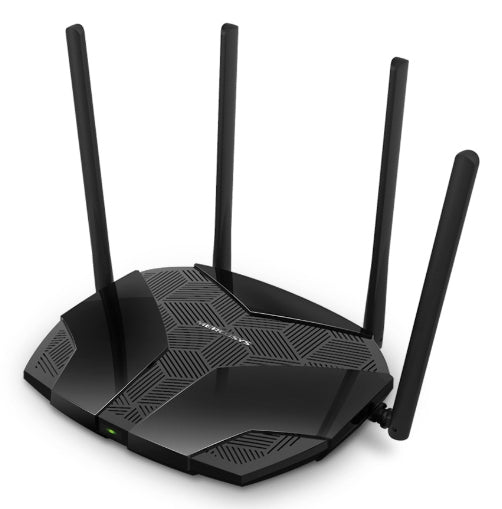 Mercusys MR80X router inalámbrico Gigabit Ethernet Doble banda (2,4 GHz / 5 GHz) Negro
