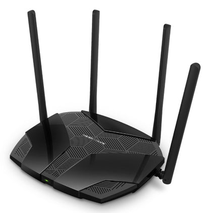 Mercusys MR80X router inalámbrico Gigabit Ethernet Doble banda (2,4 GHz / 5 GHz) Negro